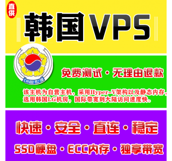 韩国VPS机房4096M国外，360导航页面时间